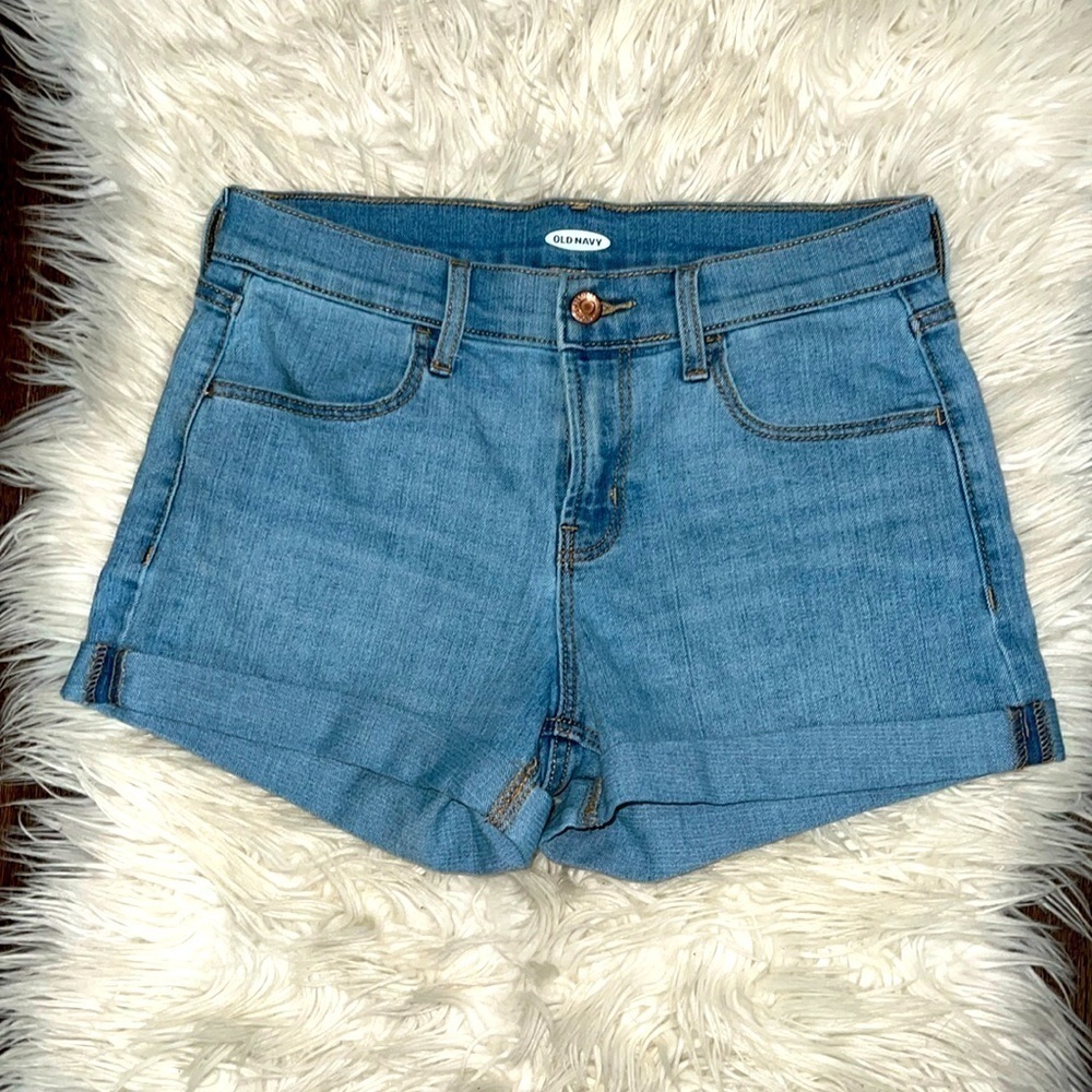 Trendy Blue Jean Shorts